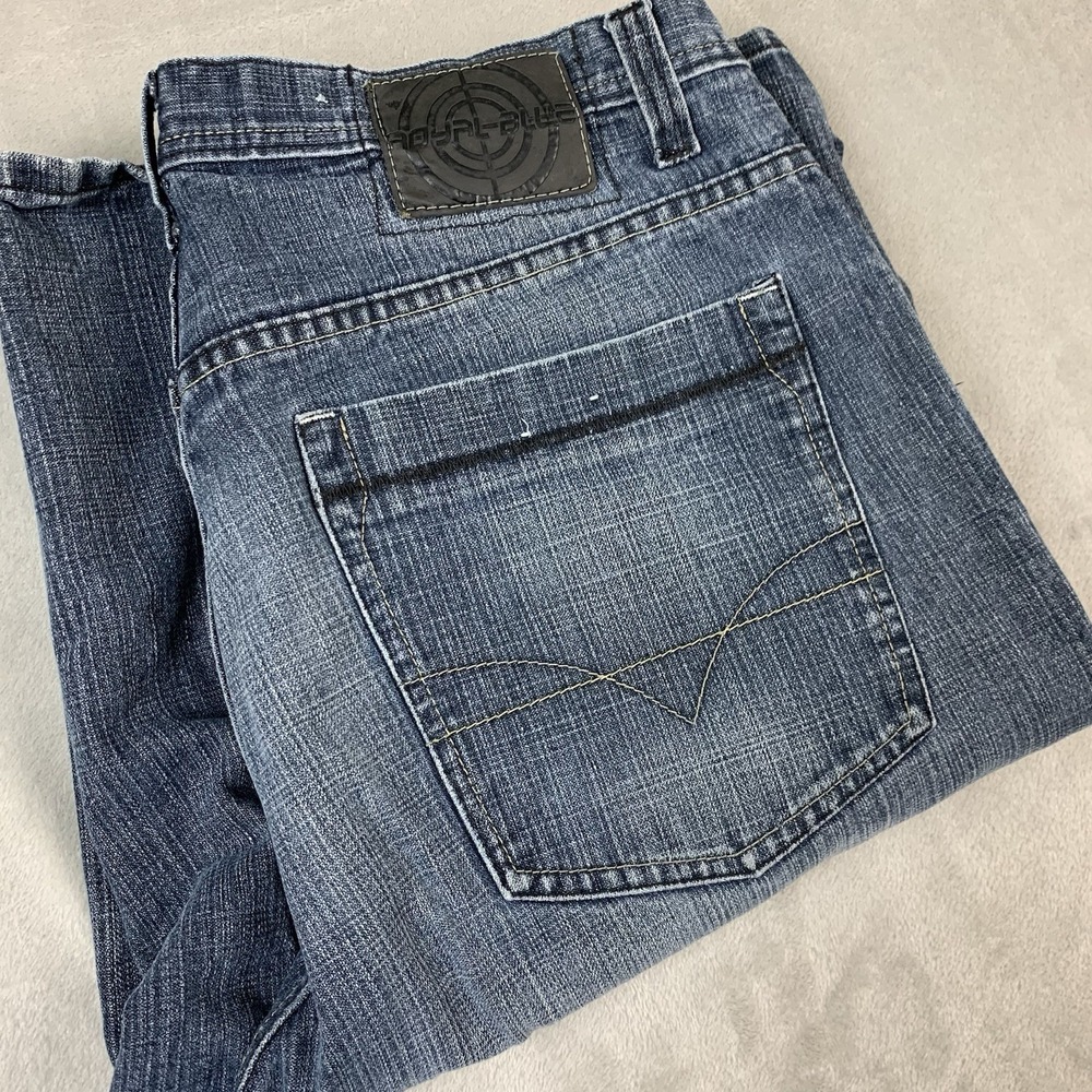 Royal Blue Baggy Shorts Mens 36 Blue Denim Jorts Baggy Y2K Skater Retro Vintage